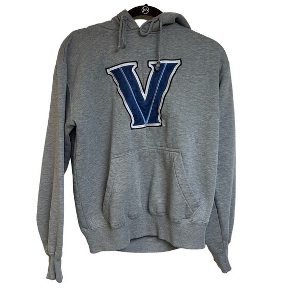 Villanova Wildcats Gray Hoodie Sweatshirt Villanova University Womens Size S - Picture 1 of 8